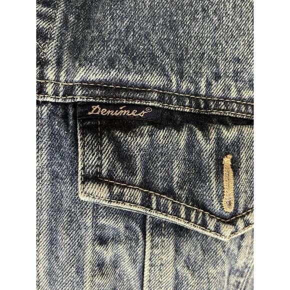 Vintage I.O.U. Already A Legend Denimes Jean Jacket Denim M 80’s - Picture 6 of 9